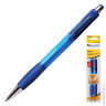 Ручки шариковые BRAUBERG "Element", набор 2 шт., автоматические, корпус ассорти, 0,7 мм, подвес, синие, 140939