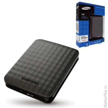 Диск жесткий внешний SEAGATE (Samsung) Original 500Gb, 2.5", USB 3.0, пластик, черный(STSHX-M500TCB)