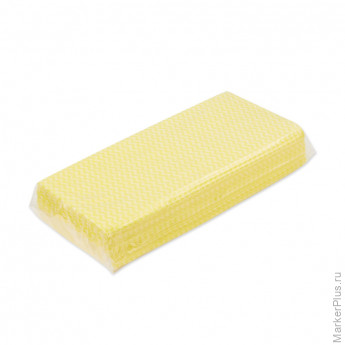 Салфетки хозяйственные SYR нетканое полотно 30х60см 25шт/уп желтые 993500, комплект 25 шт Салфетки хозяйственные SYR нетканое полотно 30х60см 25шт/уп желтые 993500, комплект 25 шт