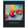 Тетрадь 80л., А5, клетка Greenwich Line 'Classical art', глянцевая ламинация, sandy-touch лак, 70г/м2