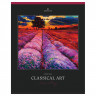 Тетрадь 80л., А5, клетка Greenwich Line 'Classical art', глянцевая ламинация, sandy-touch лак, 70г/м2