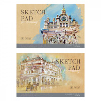 Альбом для рисования 40л., А4, на скрепке Greenwich Line "Art on paper", 120г/м2, КОМПЛЕКТ (2шт)