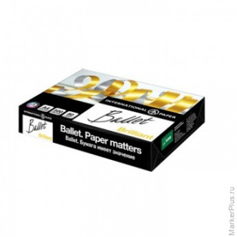 Бумага Ballet Brilliant (А4,80г,168%CIE) пачка 500л. Бумага Ballet Brilliant (А4,80г,168%CIE) пачка 500л.