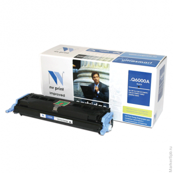Картридж лазерный NV PRINT (NV-Q6000A) для HP ColorLaserJet CM1015/2600, черный, ресурс 2500 стр.