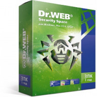 Антивирус DR.Web (BHW-B-12M-3-A3/AHW-B-12M-3-A2) 3 ПК/1год