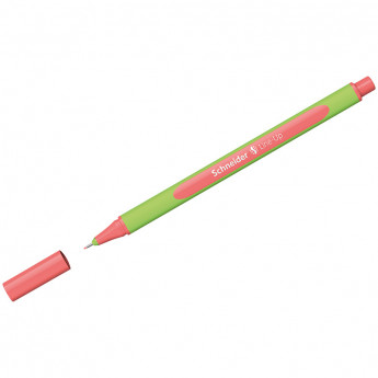 Ручка капиллярная Schneider 'Line-Up' коралловая, 0,4мм, 10 шт/в уп
