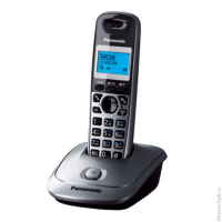 Радиотелефон PANASONIC KX-TG2511RUM, память 50 номеров, АОН, повтор, спикерфон, полифония, радиус 10