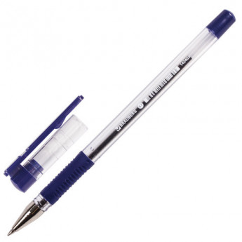 Ручка шариковая с грипом BRAUBERG 'X-Writer', СИНЯЯ, узел 0,7 мм, линия письма 0,35 мм, 142403
