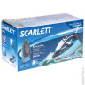 Утюг SCARLETT SC-SI30K18, 2400 Вт, терморегулятор, антипригарная поверхность, экорежим, черный/голубой, SC - SI30K18