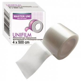 Перевяз. ср-ва Лейкопластырь 4х500см полимерный в картоне Master Uni