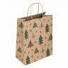 Пакет подарочный КОМПЛЕКТ 10 штук, новогодний, 26x13x32 см, "Kraft Xmas Tree", ЗОЛОТАЯ СКАЗКА, 591959 Пакет подарочный КОМПЛЕКТ 10 штук, новогодний, 26x13x32 см, "Kraft Xmas Tree", ЗОЛОТАЯ СКАЗКА, 591959