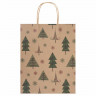 Пакет подарочный КОМПЛЕКТ 10 штук, новогодний, 26x13x32 см, "Kraft Xmas Tree", ЗОЛОТАЯ СКАЗКА, 591959 Пакет подарочный КОМПЛЕКТ 10 штук, новогодний, 26x13x32 см, "Kraft Xmas Tree", ЗОЛОТАЯ СКАЗКА, 591959