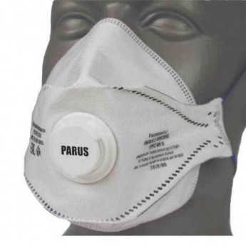 Респиратор PARUS 2 K с клапаном FFP2 ORGANIC до 12 ПДК от сварочных дымов