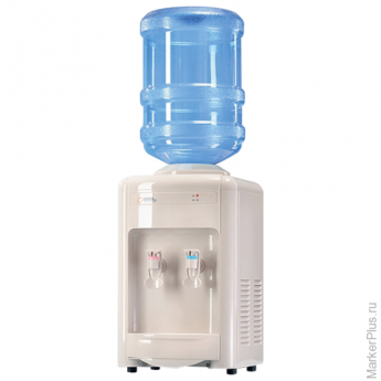 Кулер для воды AEL TC-AEL-16, настольный, нагрев/охлаждение, 2 крана, белый, 00192