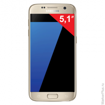 Смартфон SAMSUNG Galaxy S7, 2 SIM, 5,1", 4G (LTE), 5/12 Мп, 32 Гб, microSD, платина, металл и 3D-стекло, SM-G930FZDUSER
