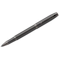 Ручка-роллер Parker 'IM Professionals Monochrome Titanium' черная, 0,8мм, подарочная упаковка