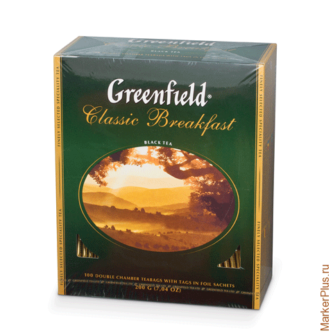 Купить чай greenfield (гринфилд) "classic breakfast", черный, 100 ...