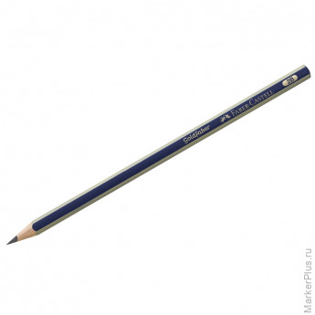 Карандаш ч/г Faber-Castell "Goldfaber 1221" 2B, заточен., 12 шт/в уп