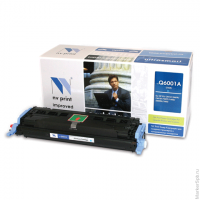 Картридж лазерный NV PRINT (NV-Q6001A) для HP ColorLaserJet CM1015/2600, голубой, ресурс 2000 стр.
