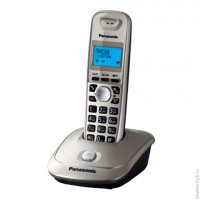 Радиотелефон PANASONIC KX-TG2511RUN, память 50 номеров, АОН, повтор, спикерфон, полифония, радиус 10