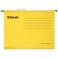 Подвесная регистратура папка Esselte Standart,205 гр,А4,желтый 90314 25 шт