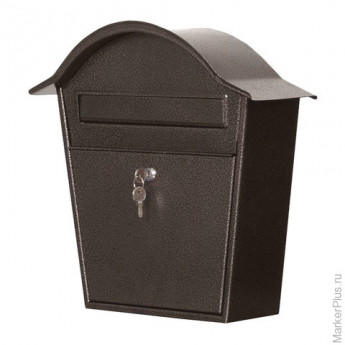 Ящик почтовый металлический наружный "ПЯ-1Н", навесной, ключевой замок, 390х370х140 мм