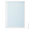 Бумага масштабно-координатная HATBER, А4, 210х295 мм, голубая, на скрепке, 16 л., 16Бм4 02284, N002704