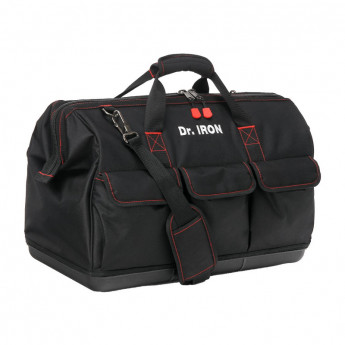 Сумка для инструмента с пластиковым дном с ремнем 51х26х39 Dr.IRON (DR1029)
