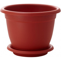 Горшок для цветов Борнео D 430 mm, 25,8л терракотовый ING42043FТР