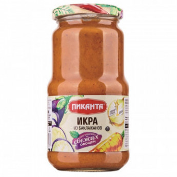 Консервация Пиканта Икра из баклажанов, 520г