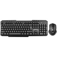 Комплект беспроводной клавиатура + мышь Defender "Jakarta C-805", черный