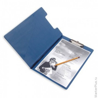 Планшет BANTEX 4210-01 A4 синий с верх.створкой Россия