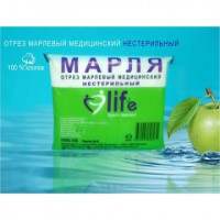Перевяз. ср-ва Отрез марлевый 3м. пл.27г Life