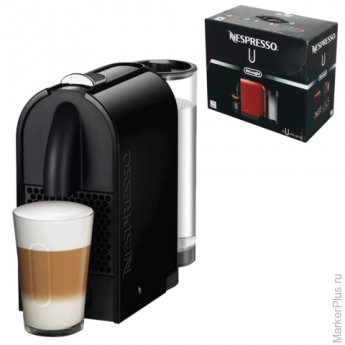 Кофемашина капсульная DELONGHI Nespresso EN 110.B, 1260Вт, объем 0,7 л, черн+капсулы на 16 чашек