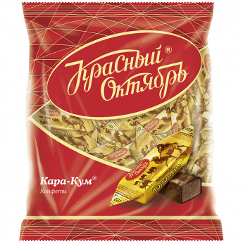 Шоколадные конфеты Красный Октябрь "Каракум", 250г, пакет