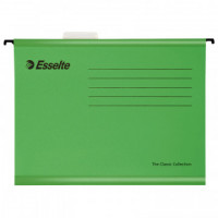 Подвесная регистратура папка Esselte Standart,205 гр,А4,зеленый 90318 25 шт
