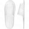 Тапочки одноразовые ГП Стандарт Плюс с откр мысом, белые 5 мм, 150 пар/уп