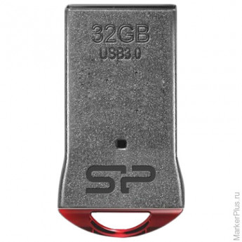 Флэш-диск 32 GB, SILICON POWER J01 USB 3.0, красный, SP32GBUF3J01V1R