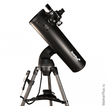 Телескоп LEVENHUK SkyMatic 135 GTA, рефлектор, 2окуляра, автонаведение, для начинающих,18114
