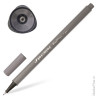 Ручка капиллярная "Aero", 0,4 мм, металлический наконечник, трехгранная, BRAUBERG, серая, 142258
