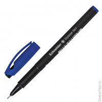 Ручка капиллярная (линер) SCHNEIDER "Topliner 967", СИНЯЯ, черный корпус, линия письма 0,4 мм, 9673 5 шт/в уп