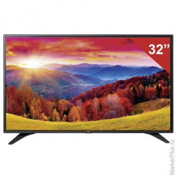 Телевизор LED 32" (81,2 см), LG 32LH604V, 1920x1080 FullHD, 16:9, Smart TV, Wi-Fi, 60Гц, HDMI, USB, черный, 6,5 кг