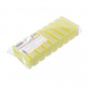 Губки для мытья посуды Т121 д/бережного очищения 130х70х44 желтые 8шт/уп, комплект 8 шт