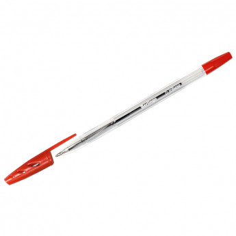 Ручка шариковая Berlingo 'Tribase', красная, 1,0мм, 50 шт/в уп