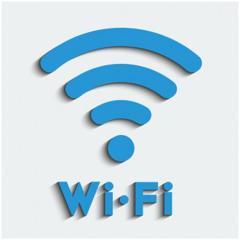 Знак информационный OfficeSpace "Wi-Fi", 200*200мм, самоклейка 5 шт/в уп