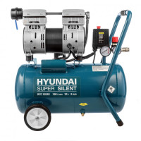 Компрессор поршневой HYUNDAI HYC 1824S, безмасляный, бесшумный
