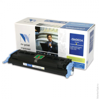 Картридж лазерный NV PRINT (NV-Q6002A) для HP ColorLaserJet CM1015/2600, желтый, ресурс 2000 стр.