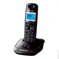 Радиотелефон PANASONIC KX-TG2511RUT, память 50 номеров, АОН, повтор, спикерфон, полифония, радиус 10