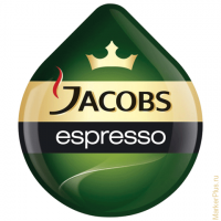 Капсулы для кофемашин TASSIMO JACOBS "Espresso", натуральный кофе 16 шт. х 8 г