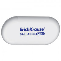 Резинка стирательная ERICH KRAUSE "Balance Mini", 40x28x12мм, белая, картонный диспле, 34638 5 шт/в уп